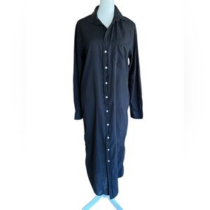 Frank & Eileen Rory Dress in Black Cotton Voile